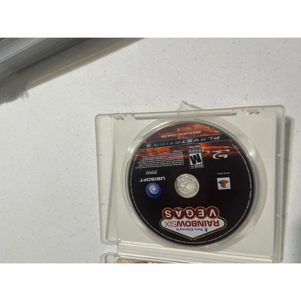 Tom Clancy's Rainbow Six Vegas Sony‎ PlayStation 3 PS3 Ubisoft Tactical Shooter